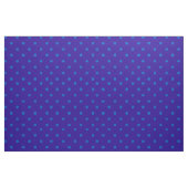 Chic Turquoise op Midnight Blue Polka Dots Pattern Stof (Fat Quarter)
