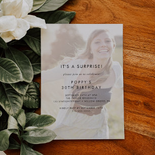 Chic Typography   Faded-fotoverrassingsgroep Kaart