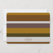 Chic Typography Photo Afstuderen Kaart (Achterkant)