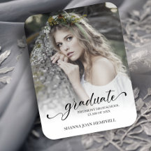 Chic Typography Script Afstuderen School Afstudere