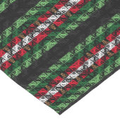 Chic Ugly Sweater Pattern Table Runner Korte Tafelloper (Hoek)