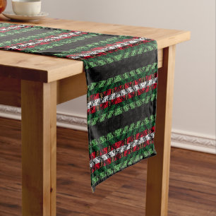 Chic Ugly Sweater Pattern Table Runner Korte Tafelloper