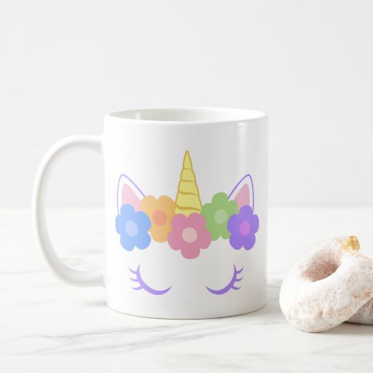 Chic Unicorn Koffiemok (Met donut)