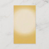 Chic Unique Monogram Visitekaartje (Achterkant)