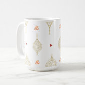 Chic & Unique, Thoughtful Yoga Girl Om Shanti Koffiemok (Voorkant links)