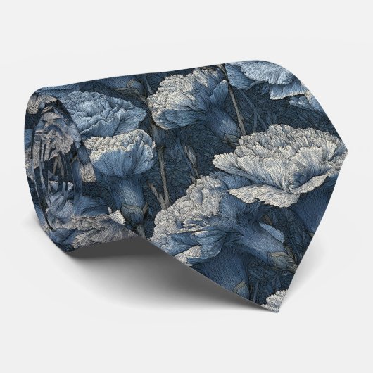 Chic Valentine Gifts For Husband Carnation Stropdas (Opgerold)