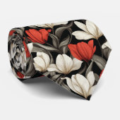 Chic Valentine Gifts For Husband Tulip Flower Stropdas (Opgerold)
