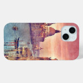 Chic  Venice Canal Pastel Waterverf Art Case-Mate iPhone Case (Achterkant (horizontaal))