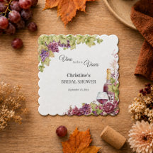 Chic Vino voor Bruiloft Bridal Shower Cadeautje
