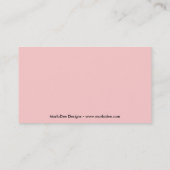 Chic-Visitekaartje Visitekaartje (Achterkant)