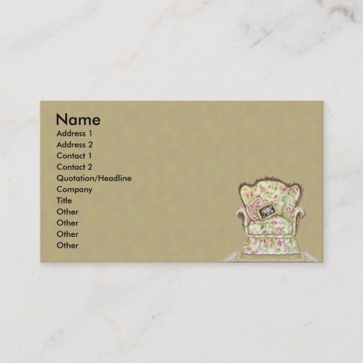 Chic-Visitekaartje Visitekaartje (Voorkant)