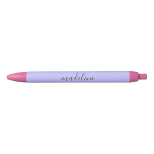 Chic Vodka Paarse Kalligrafie naam Zwarte Inkt Pen