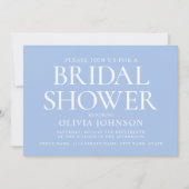 Chic Vrijgezellenfeest Fototypografie Bruiloftsbla Kaart (Voorkant)