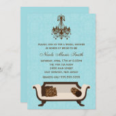 Chic-Vrijgezellenfeest Kaart (Voorkant / Achterkant)