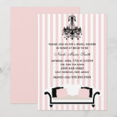 Chic-Vrijgezellenfeest Kaart (Voorkant / Achterkant)