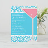 Chic-Vrijgezellenfeest Kaart (Staand voorkant)