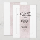 Chic Vrijgezellenfeest Uitnodigen Kaart (Voorkant / Achterkant)