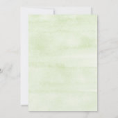 Chic Vrijgezellenfeest Weddenschap Eucalyptus Leav Kaart (Achterkant)