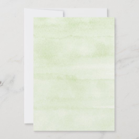 Chic Vrijgezellenfeest Weddenschap Eucalyptus Leav Kaart (Achterkant)