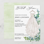 Chic Vrijgezellenfeest Weddenschap Eucalyptus Leav Kaart (Voorkant / Achterkant)