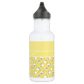Chic Water Bottle: geel, vun Sheep Pattern Waterfles (Rechts)
