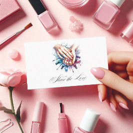 Chic Watercolor Nagelsalon Aanbeveling