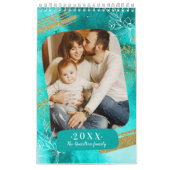 Chic Waterverf aangepaste foto 2022-reeks Kalender (Hoes)