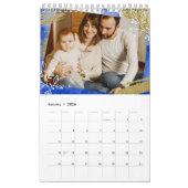 Chic Waterverf aangepaste foto 2022-reeks Kalender (Jan 2026)