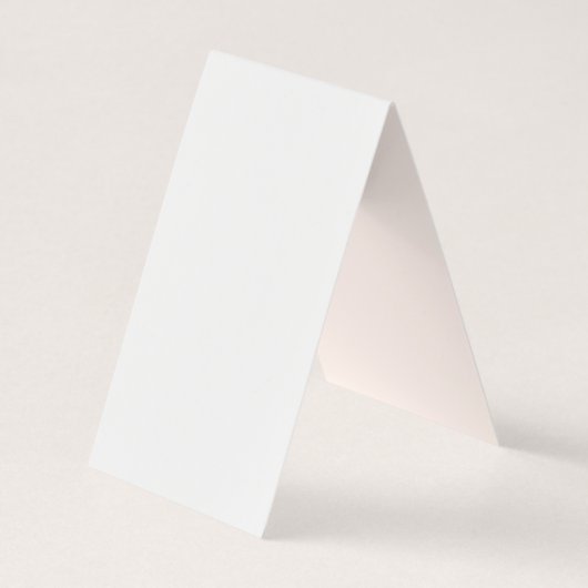 Chic Waterverf Blush Pink Rose Visitekaartje (Achterkant)