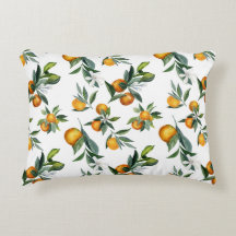 Chic Waterverf Citrus Print