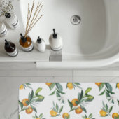 Chic Waterverf Citrus Print Badmat