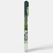 Chic Waterverf Desert Moon | Monogram Case-Mate iPhone Case (Achterkant / Rechts)