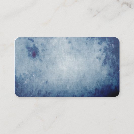 Chic-Waterverf met monogram Visitekaartje (Achterkant)