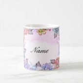 Chic Waterverf Succulents Wreator Koffiemok (Center)