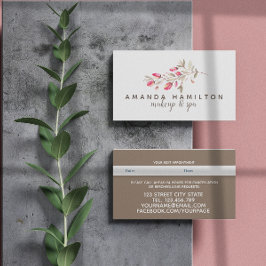 Chic Waterverf wild beadow roze flow Appointment Afsprakenkaartje