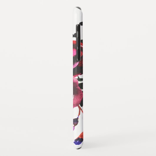 Chic  Waterverf Wildbloem Floral Case-Mate iPhone Case (Achterkant/links)