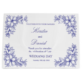 Chic Wedding Day  Lijst en bloemen Groot Cadeauzakje