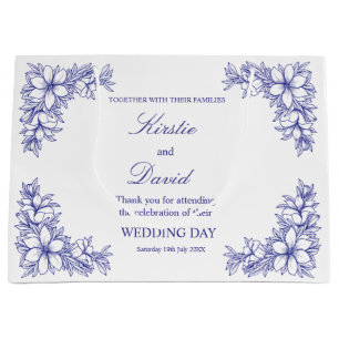 Chic Wedding Day  Lijst en bloemen Groot Cadeauzakje