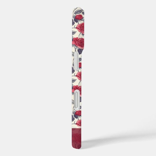 Chic Wedding Gift Rose Name Case-Mate iPhone Case (Achterkant / Rechts)