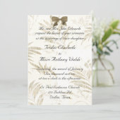 Chic Wedding Uitnodiging (Staand voorkant)