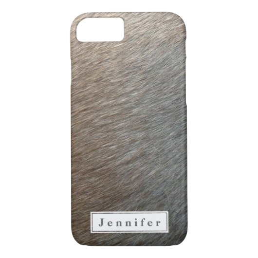 Chic Weimeraner Bont haar gepersonaliseerd Case-Mate iPhone Case (Achterkant)