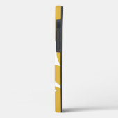 Chic White Dragon Monogram Hoesje-Gemate iPhone Ca Case-Mate iPhone Case (Achterkant / Links)