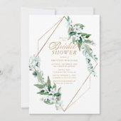 Chic White Magnolia Floral Greenery Vrijgezellenfe Kaart (Voorkant)