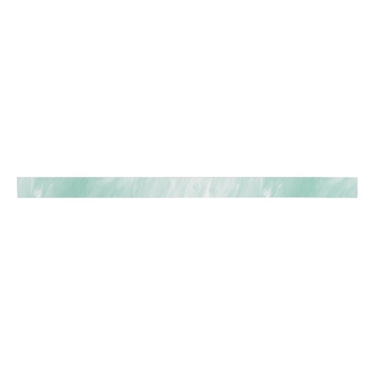 Chic White Mint Kerstmis Grosgrain Lint (Voorkant)