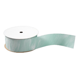 Chic White Mint Kerstmis Grosgrain Lint