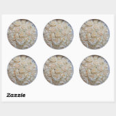 Chic White Rose Envelope Seals en Stickers (Vel)