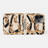 Chic Wild Unapologetic Luxurious Bday Gift Girly Case-Mate iPhone Case (Achterkant (horizontaal))