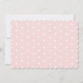 Chic Wildflower Mason Jar Blush Vrijgezellenfeest Kaart (Achterkant)