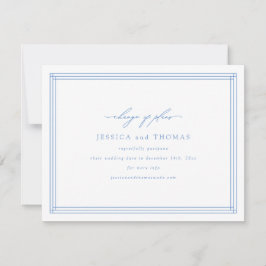 Chic Window Trouwdatum Verzetten Verander de Datum Aankondiging