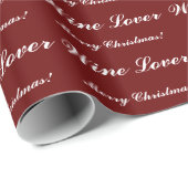 CHIC "WINE LOVER" _MERRY CHRISTMAS WRAPPINGPAPIER CADEAUPAPIER (Rol Hoek)